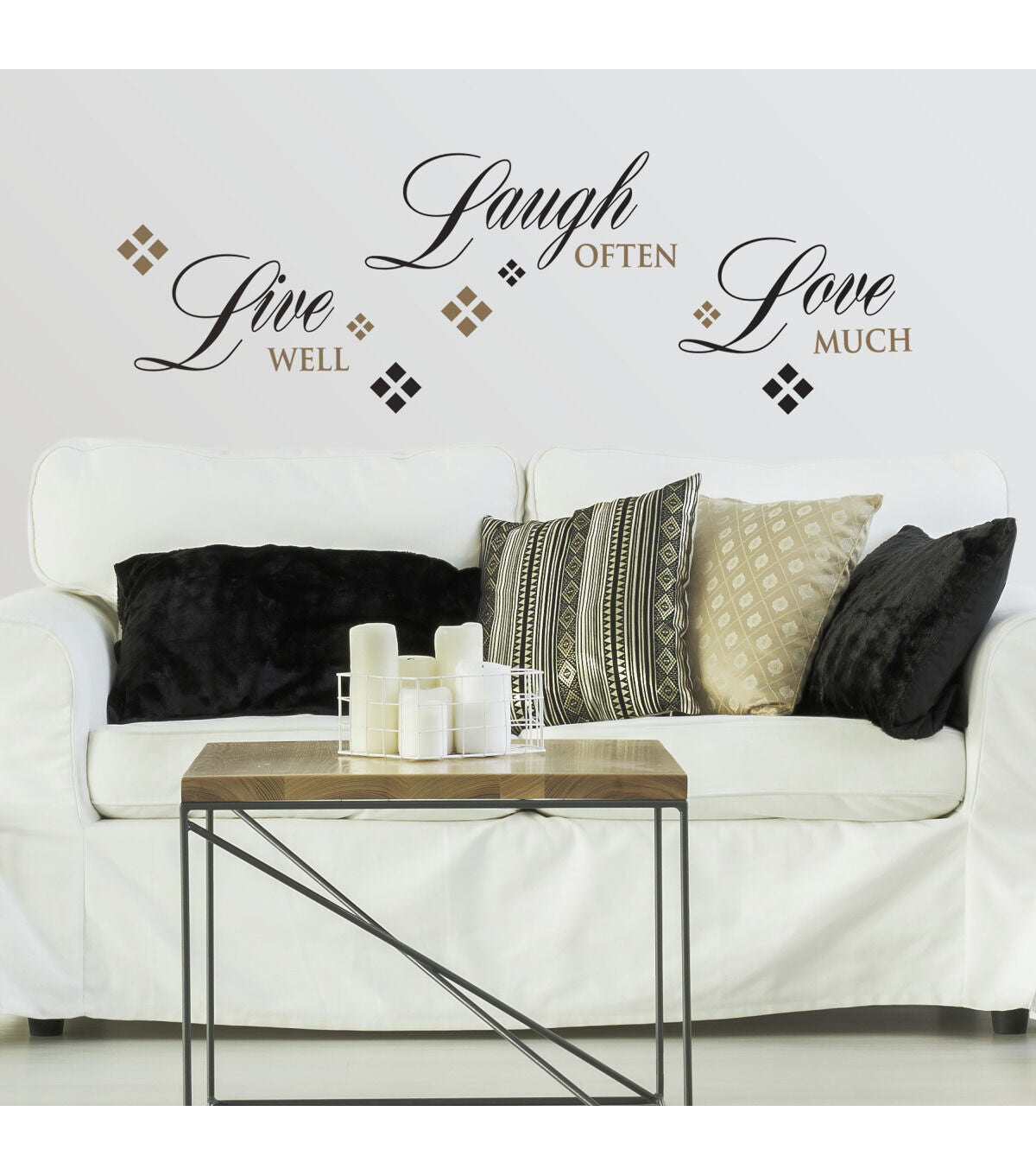 RoomMates Wall Decals Live Laugh Love
