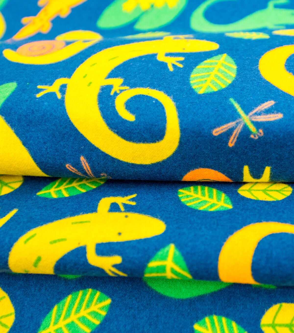 POP! Reptiles Super Snuggle Flannel Fabric