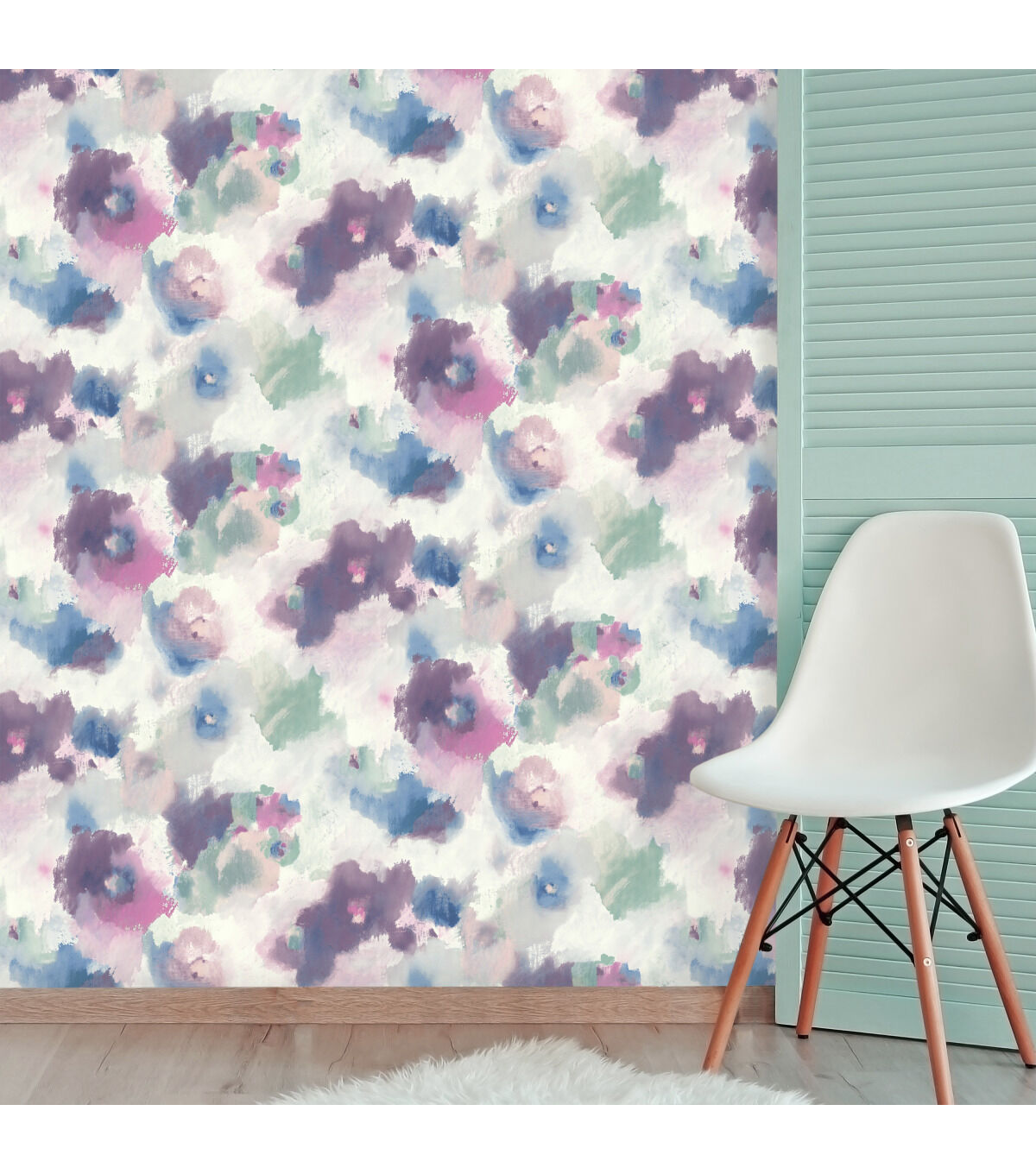RoomMates Wallpaper Impressionist Floral