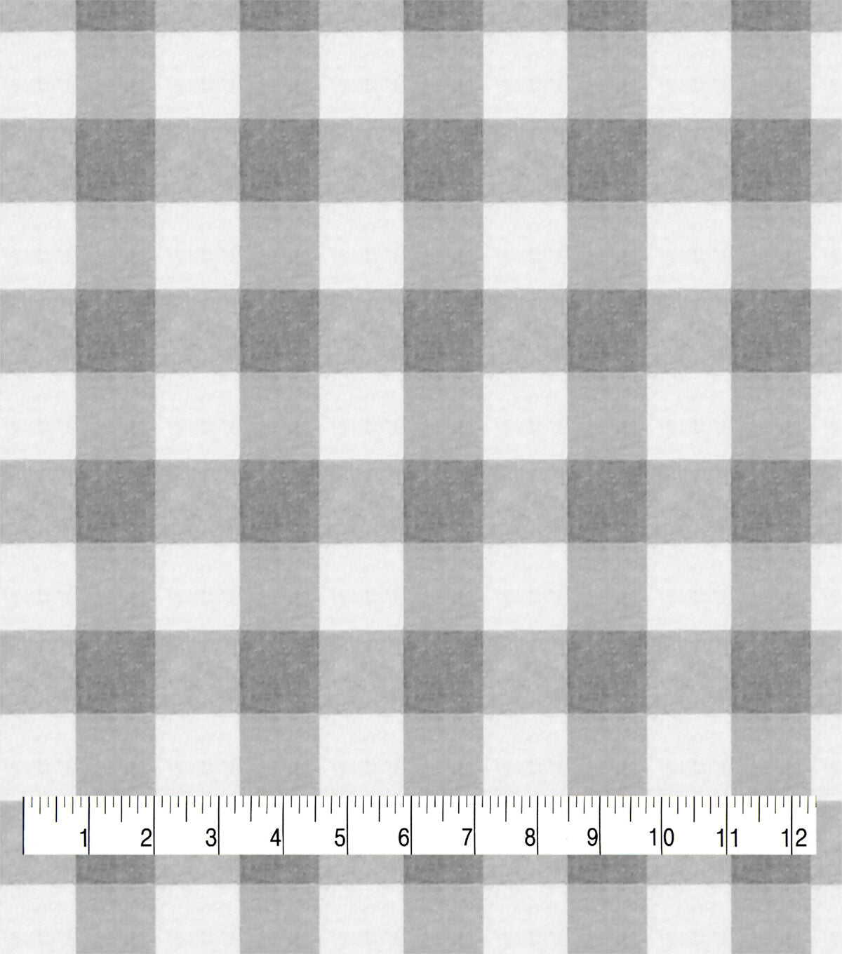 Gingham Blue Super Snuggle Flannel Fabric