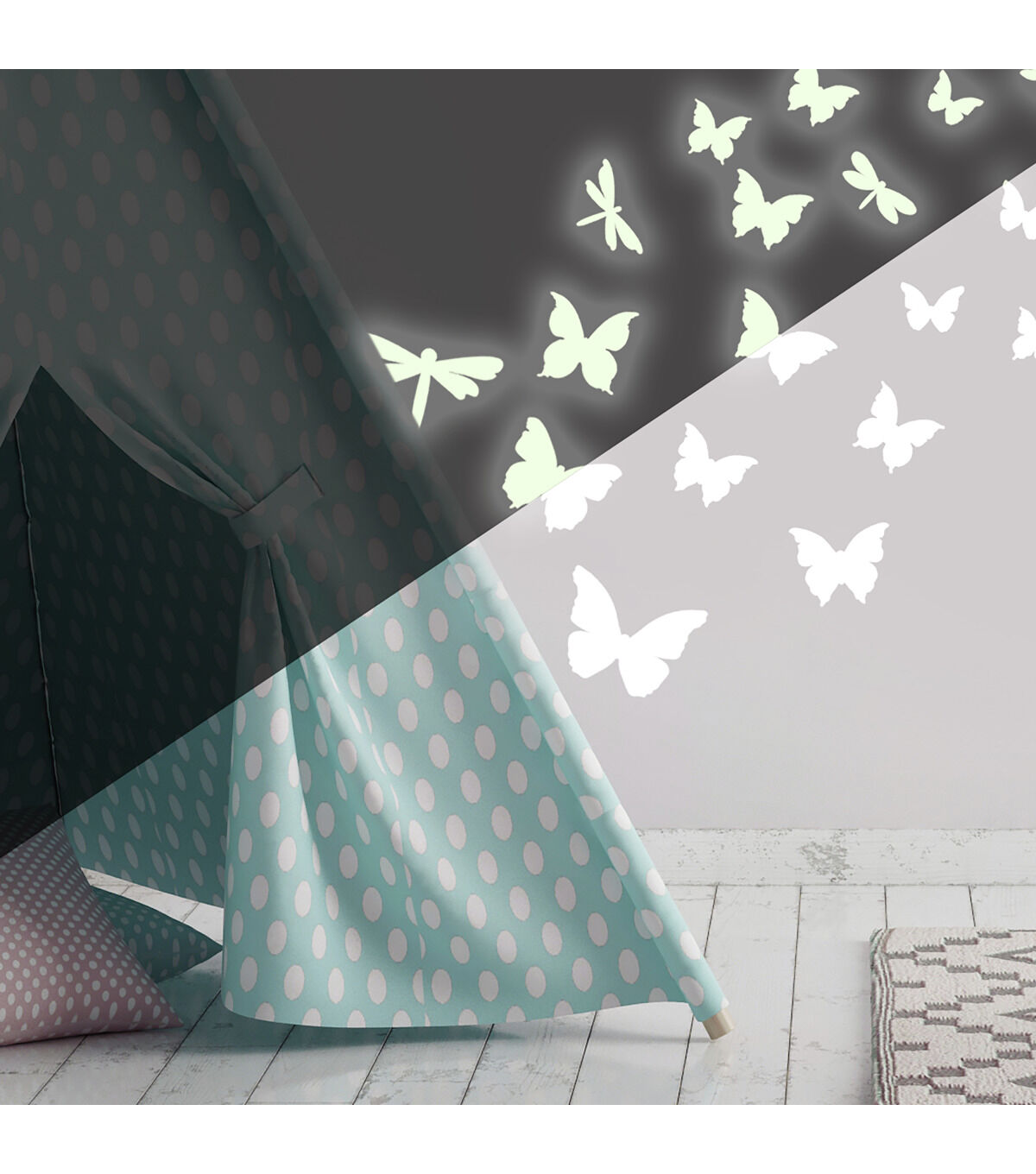 RoomMates Wall Decals Butterflies & Dragonflies