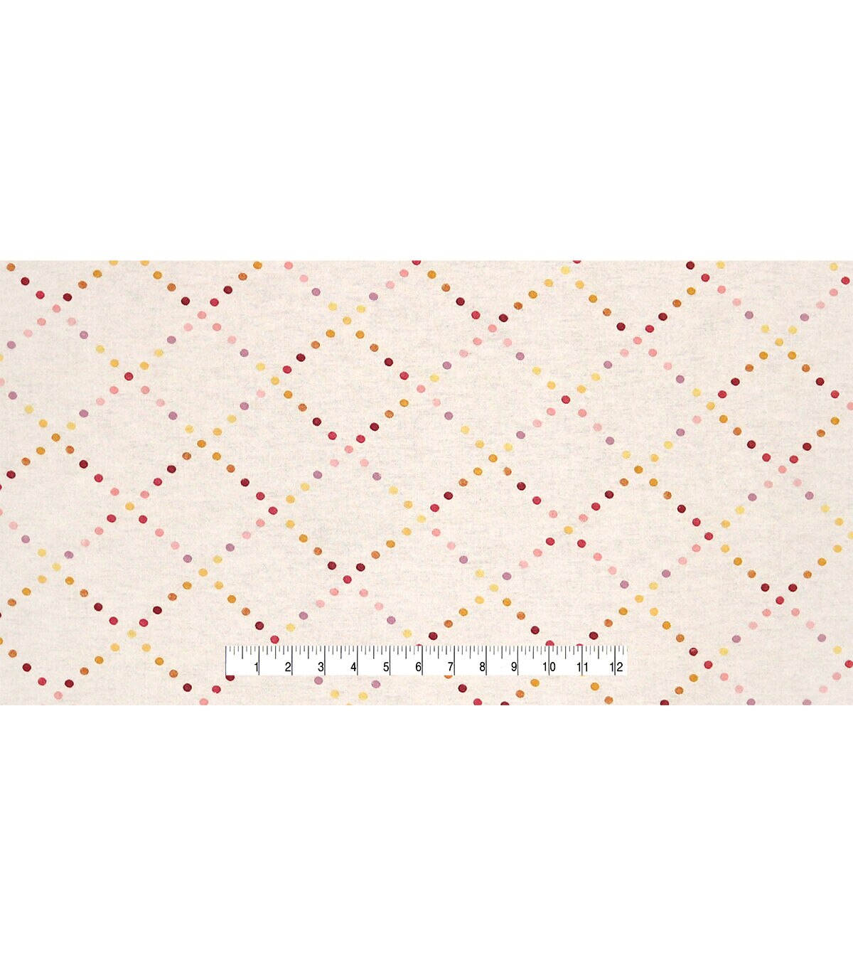 Pastel Grid Super Snuggle Flannel Fabric
