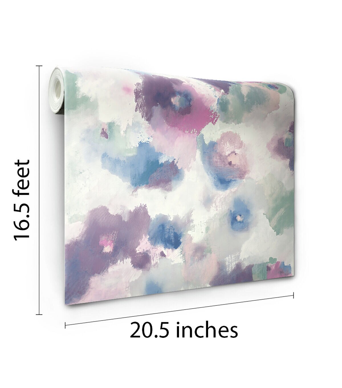 RoomMates Wallpaper Impressionist Floral