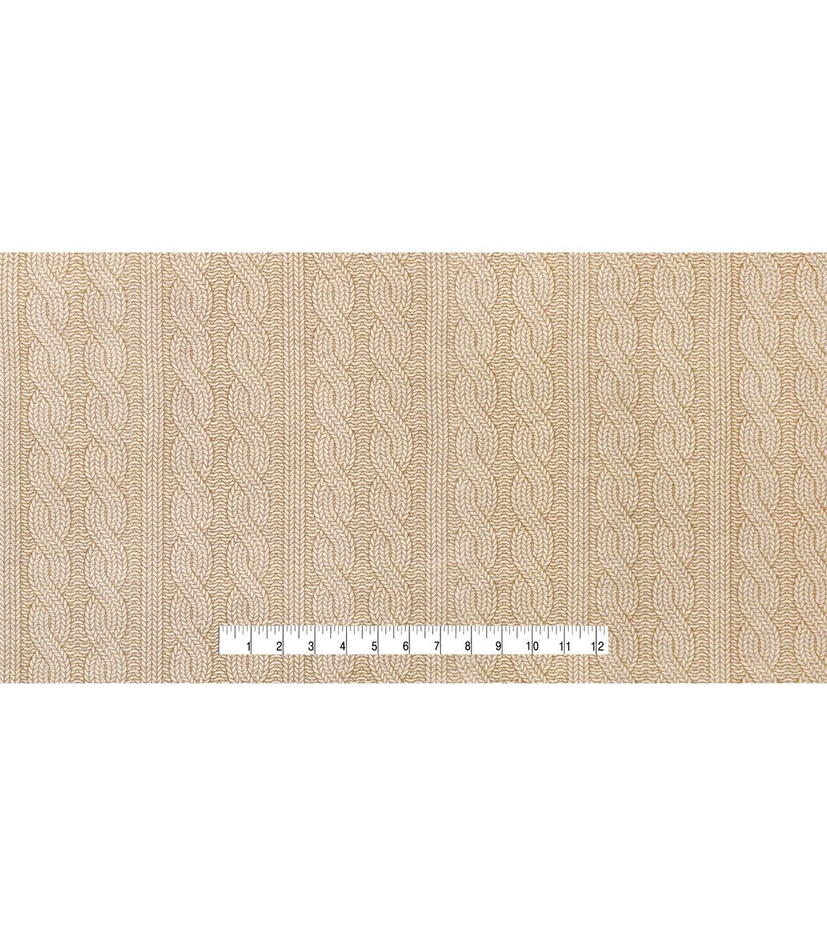 Knit Cream 108 Wide Flannel Fabric