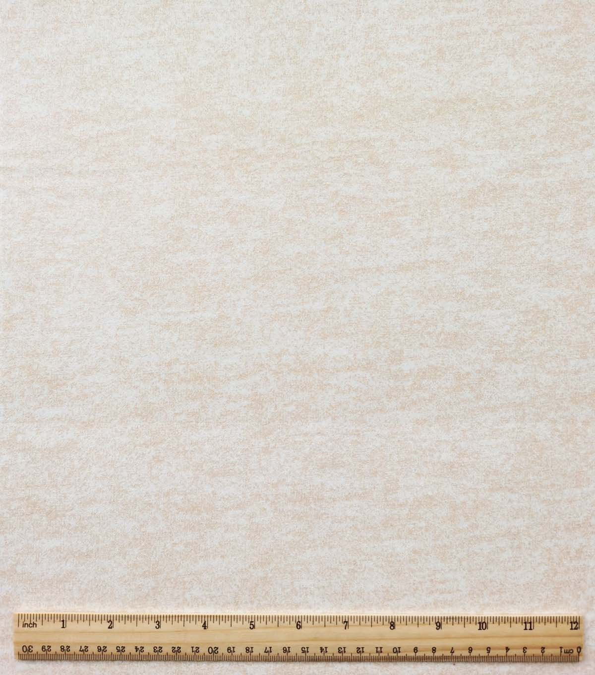 White Heathered Luxe Flannel Fabric