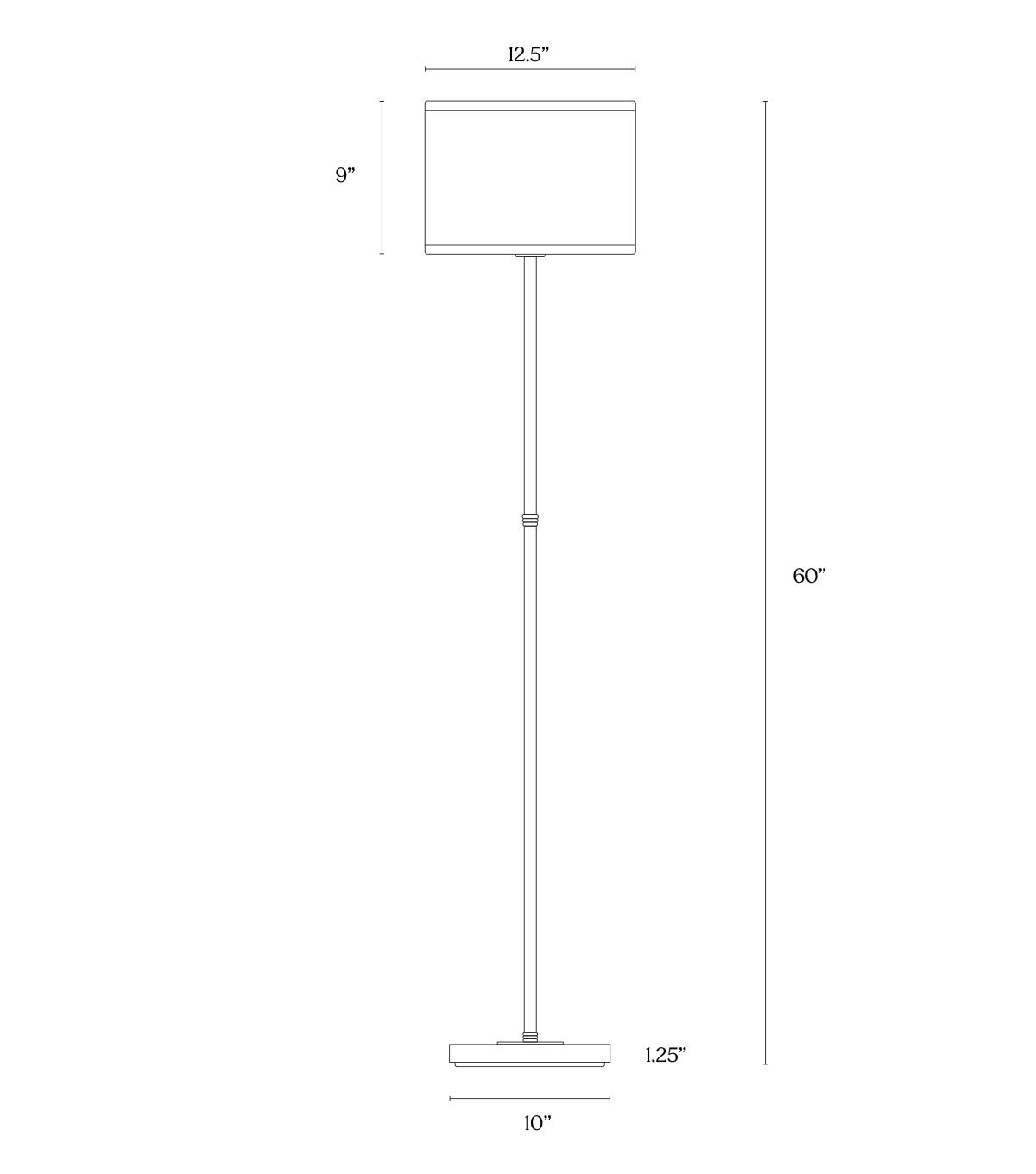 Brightech Emery LED Floor Lamp