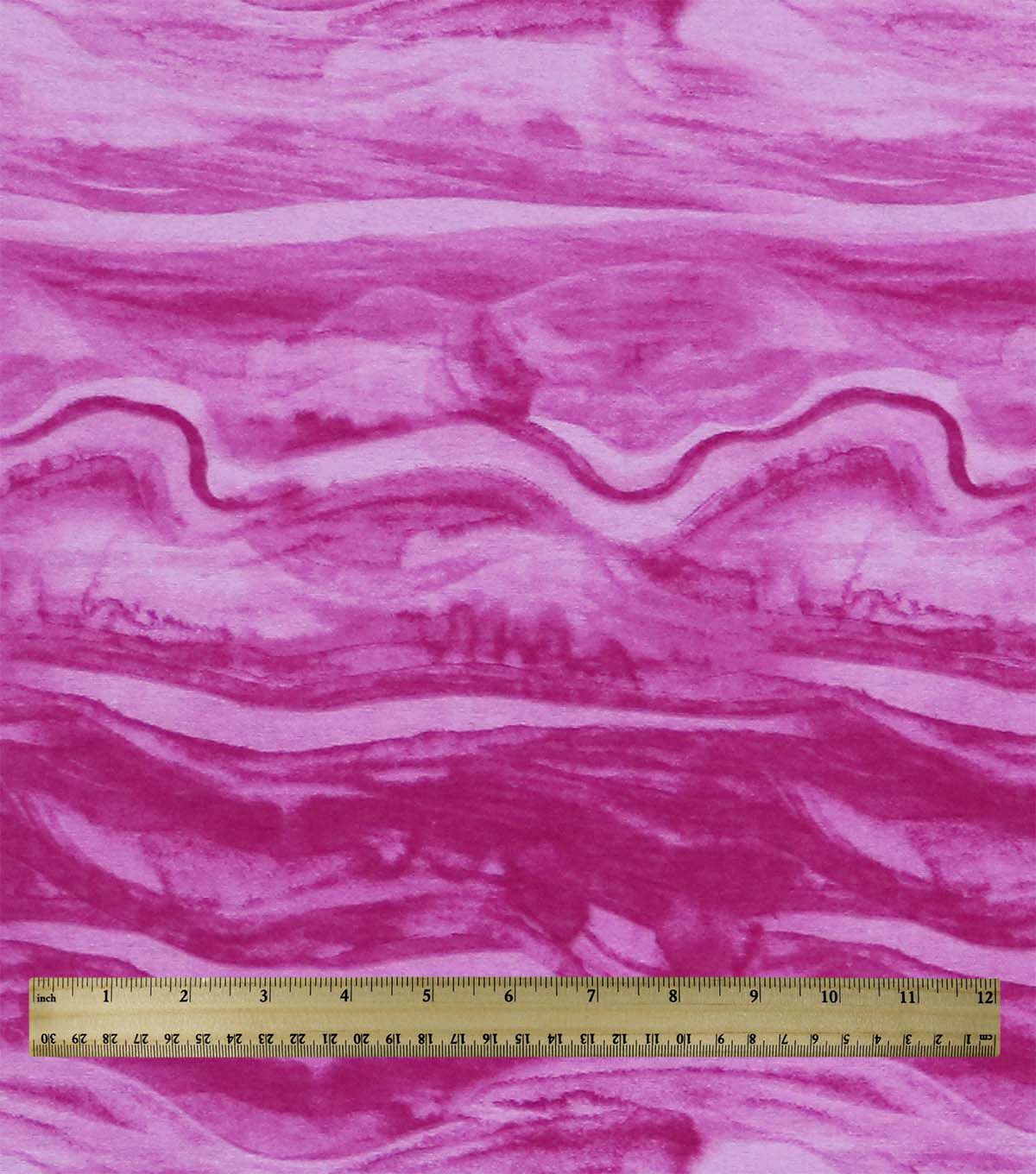 Pink Water Super Snuggle Flannel Fabric