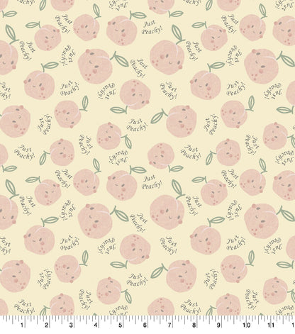 Just Peachy Super Snuggle Flannel Fabric