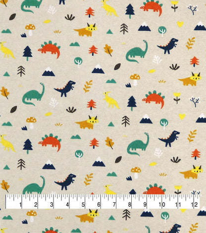 POP! Dinos Super Snuggle Flannel Fabric