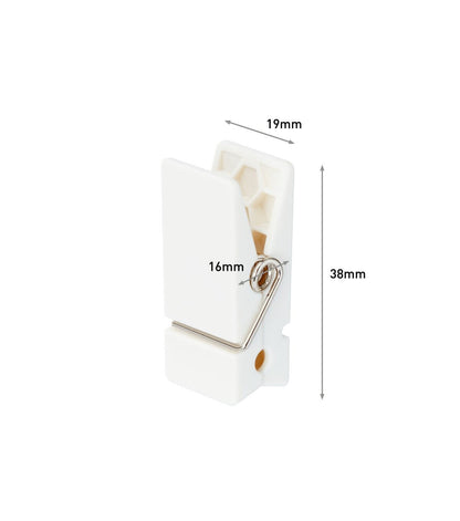 Command 20ct Adjustable Spring Clips & Strips