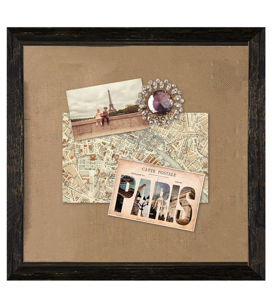 Enchante 12 x 12 Distressed Black Shadowbo x