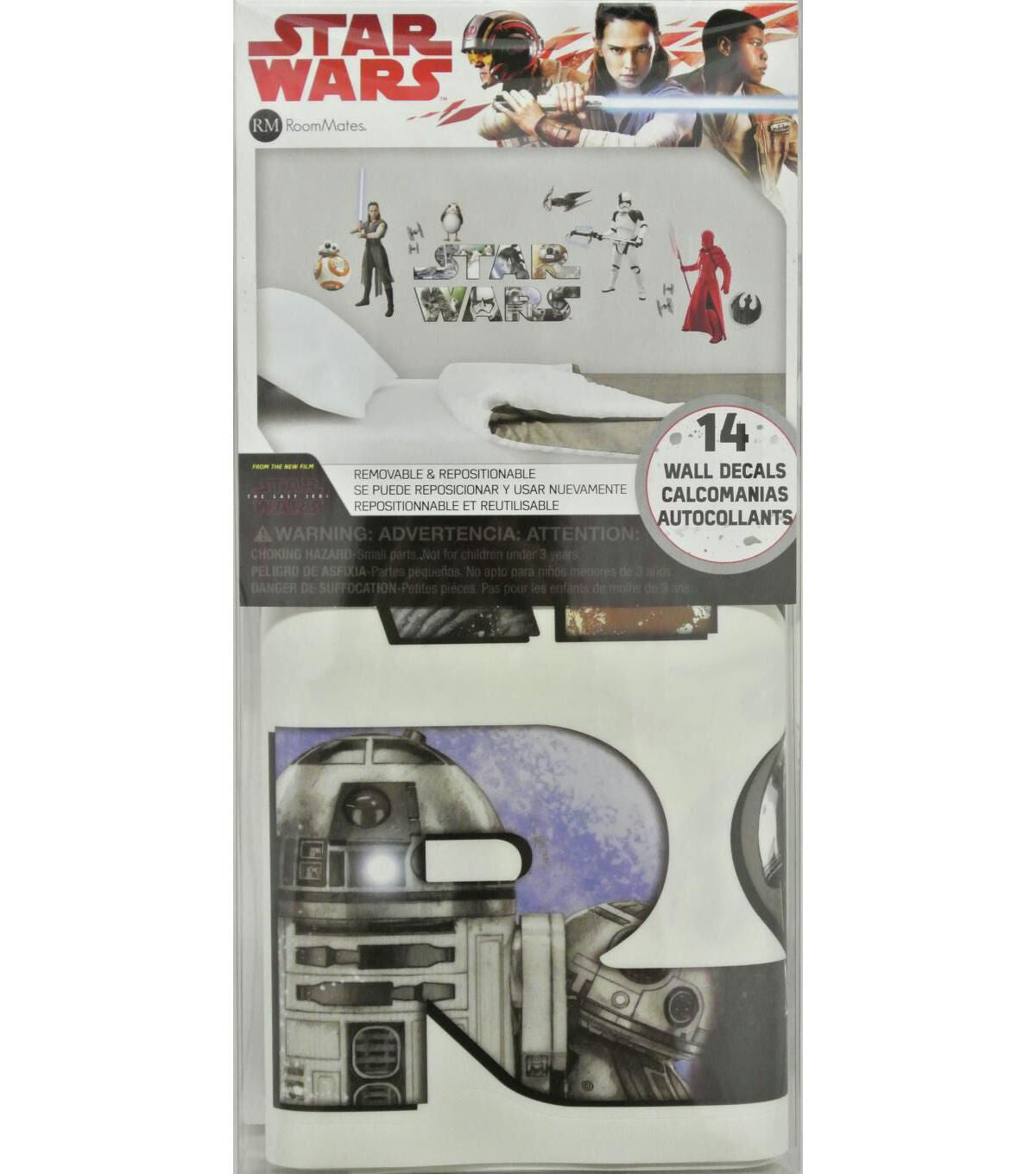 RoomMates Wall Decals Star Wars VIII