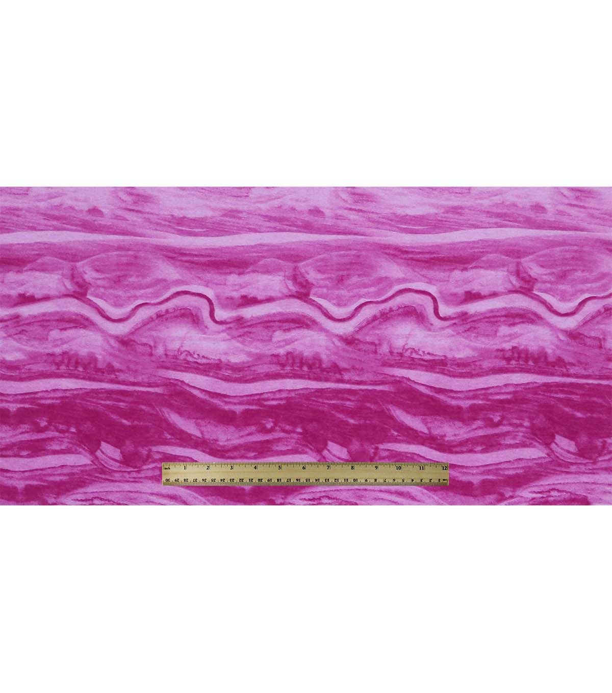 Pink Water Super Snuggle Flannel Fabric