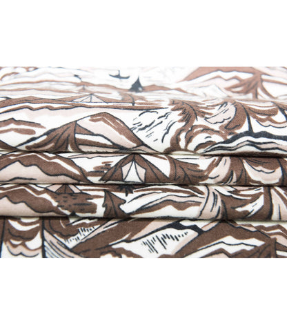 Super Snuggle Sketched Landscape Flannel Fabric