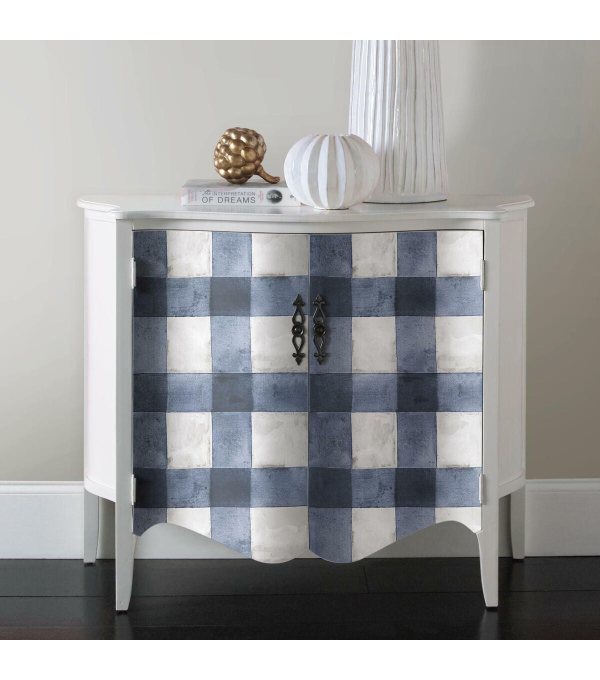 RoomMates Buffalo Plaid Peelable Wallpaper