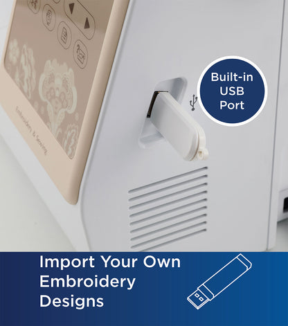 Brother SE625 Computerized Sewing and Embroidery Machine