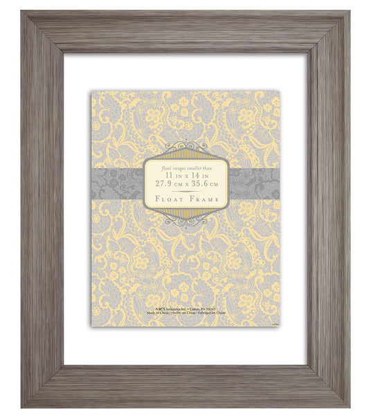 MCS Barnwood Scoop 11x14 Brown Wall Frame