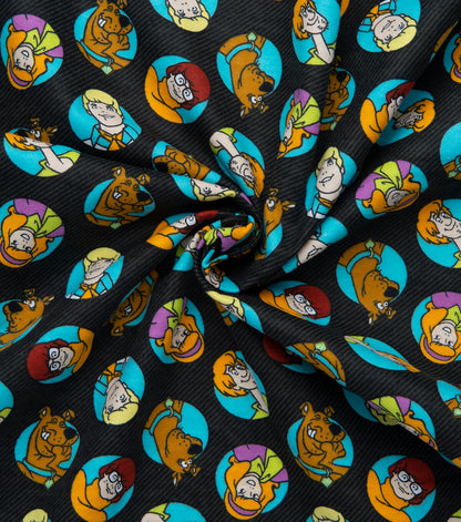 Scooby Doo Flannel Fabric Mystery Coins