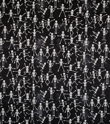 Skeleton Super Snuggle Flannel Fabric