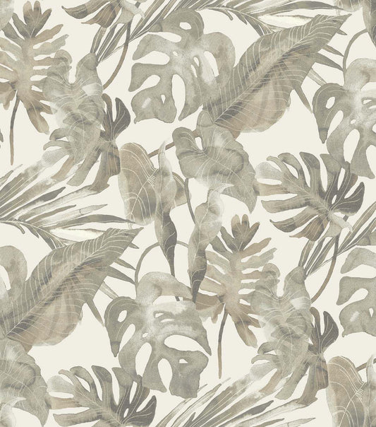 Tommy Bahama 20.5' x 18' Dusk Falling Fronds Peel & Stick Wallpaper