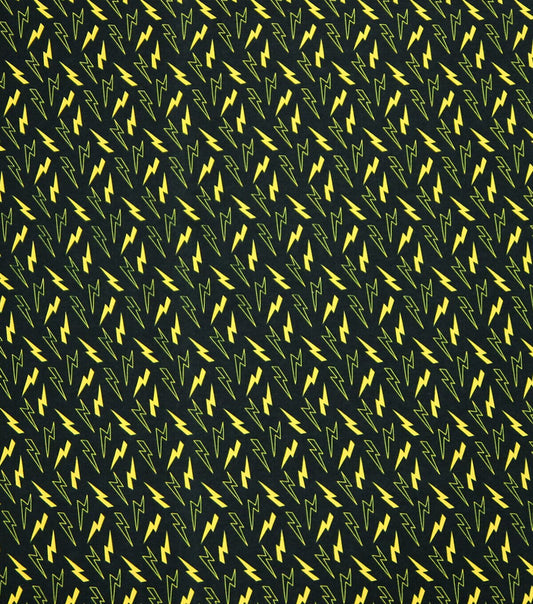 Lightning Bolts Super Snuggle Flannel Fabric