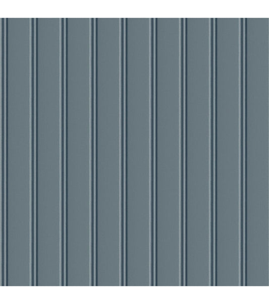 RoomMates 20.5 x 16.5' Blue Beadboard Peel & Stick Wallpaper