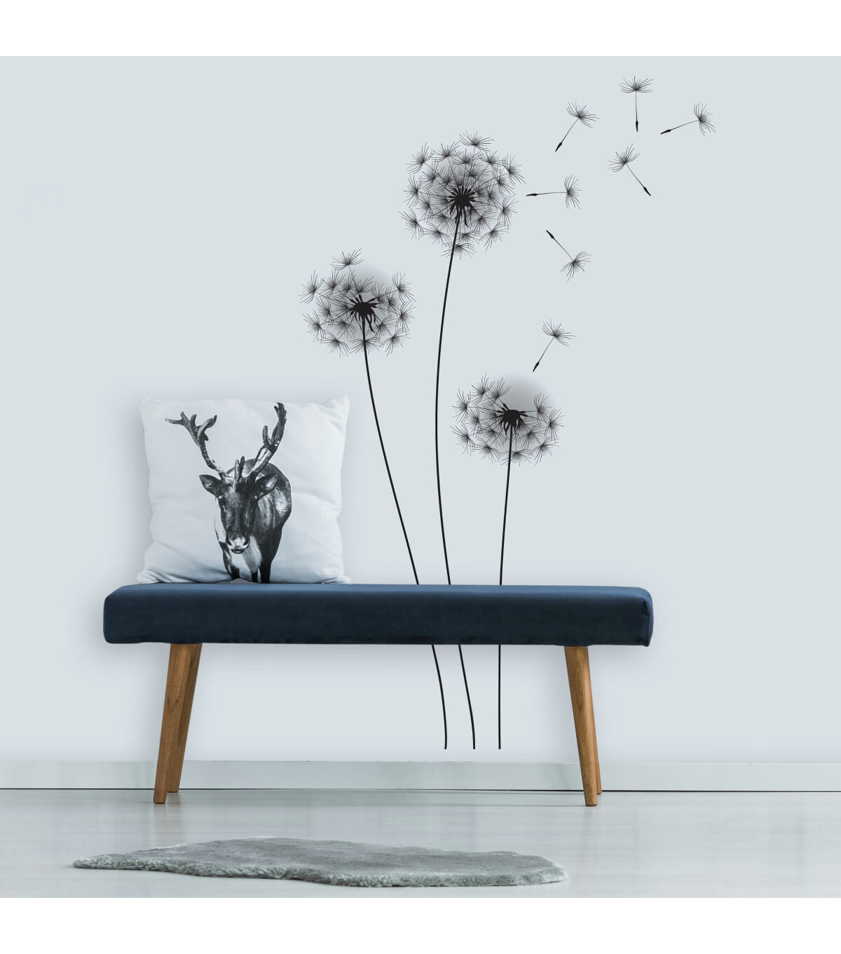 RoomMates Wall Decals Whimsical Dandelion