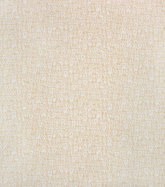 Packed Animals Neutral Super Snuggle Flannel Fabric