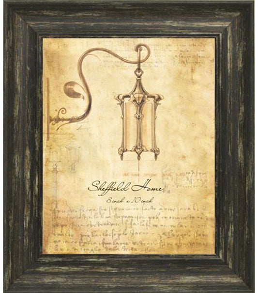 Sheffield Home 8 x 10 Distressed Black Picture Frame