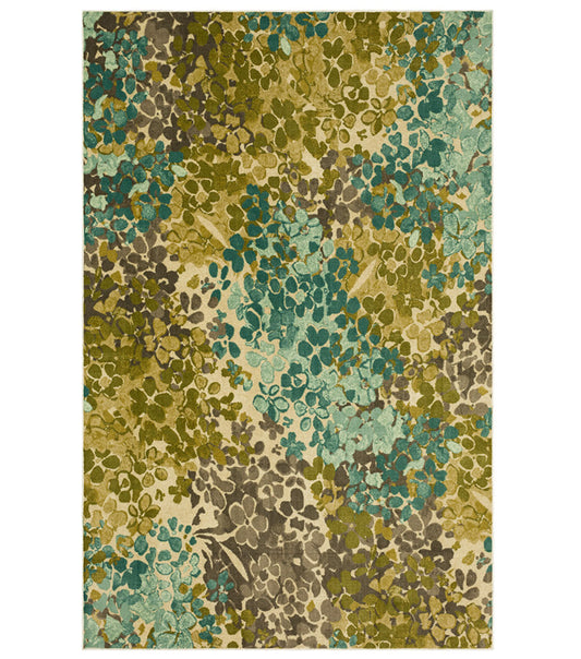 Radiance Area Rug Aqua 5' X 8'