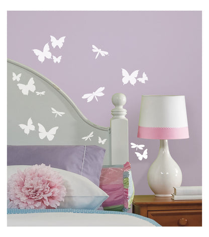 RoomMates Wall Decals Butterflies & Dragonflies