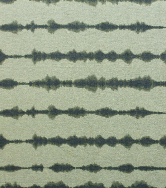 Green Linear Tie Dye Super Snuggle Flannel Fabric