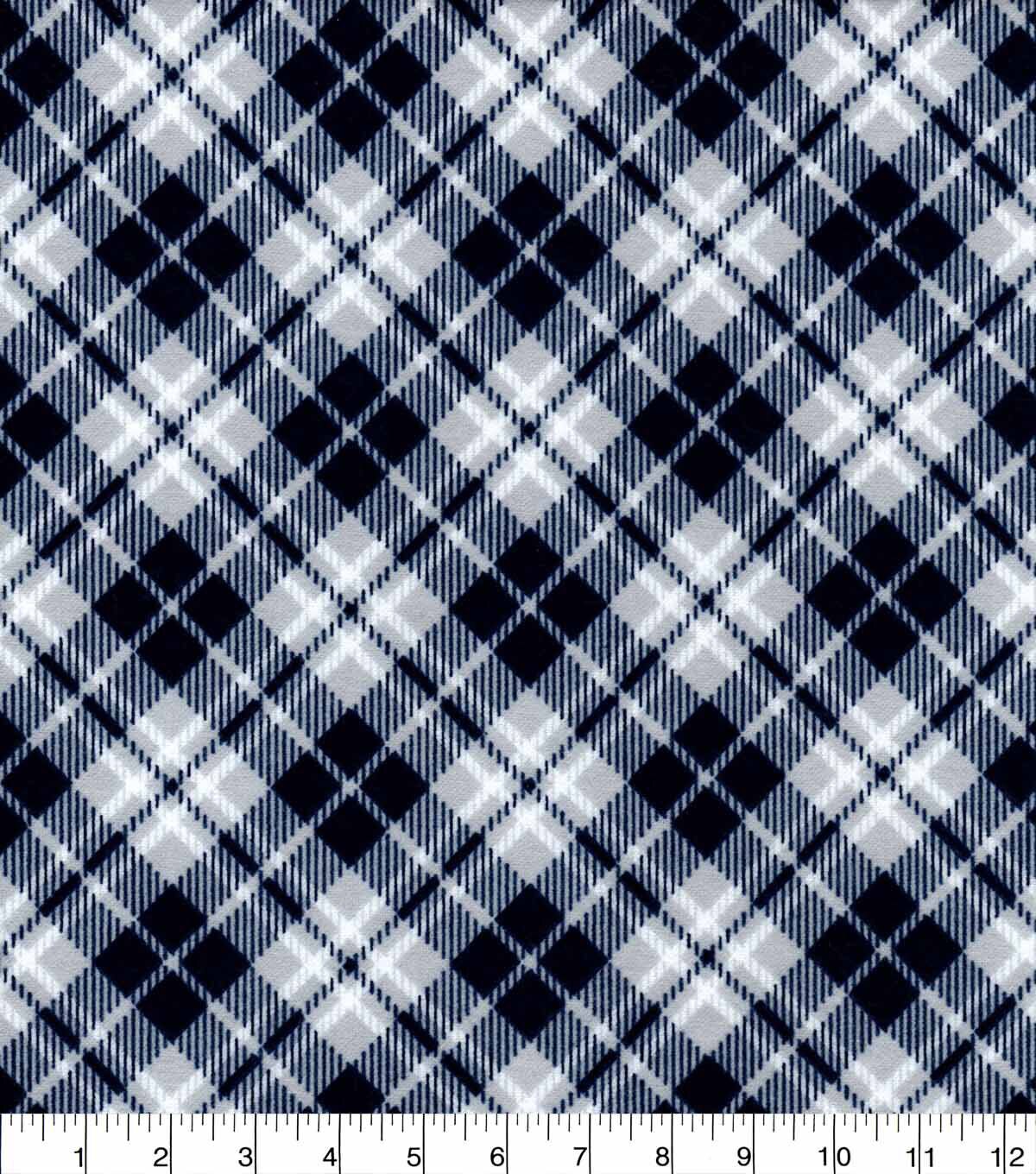 Diamond Plaid Super Snuggle Flannel Fabric