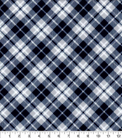 Diamond Plaid Super Snuggle Flannel Fabric