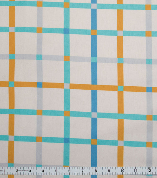 POP! Super Snuggle Plaid Multi Flannel Fabric