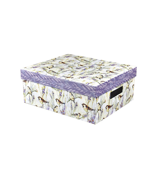 13 Meadowbrook Rectangle Box With Cutout Handles by Place & Time