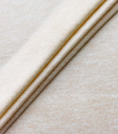 White Heathered Luxe Flannel Fabric