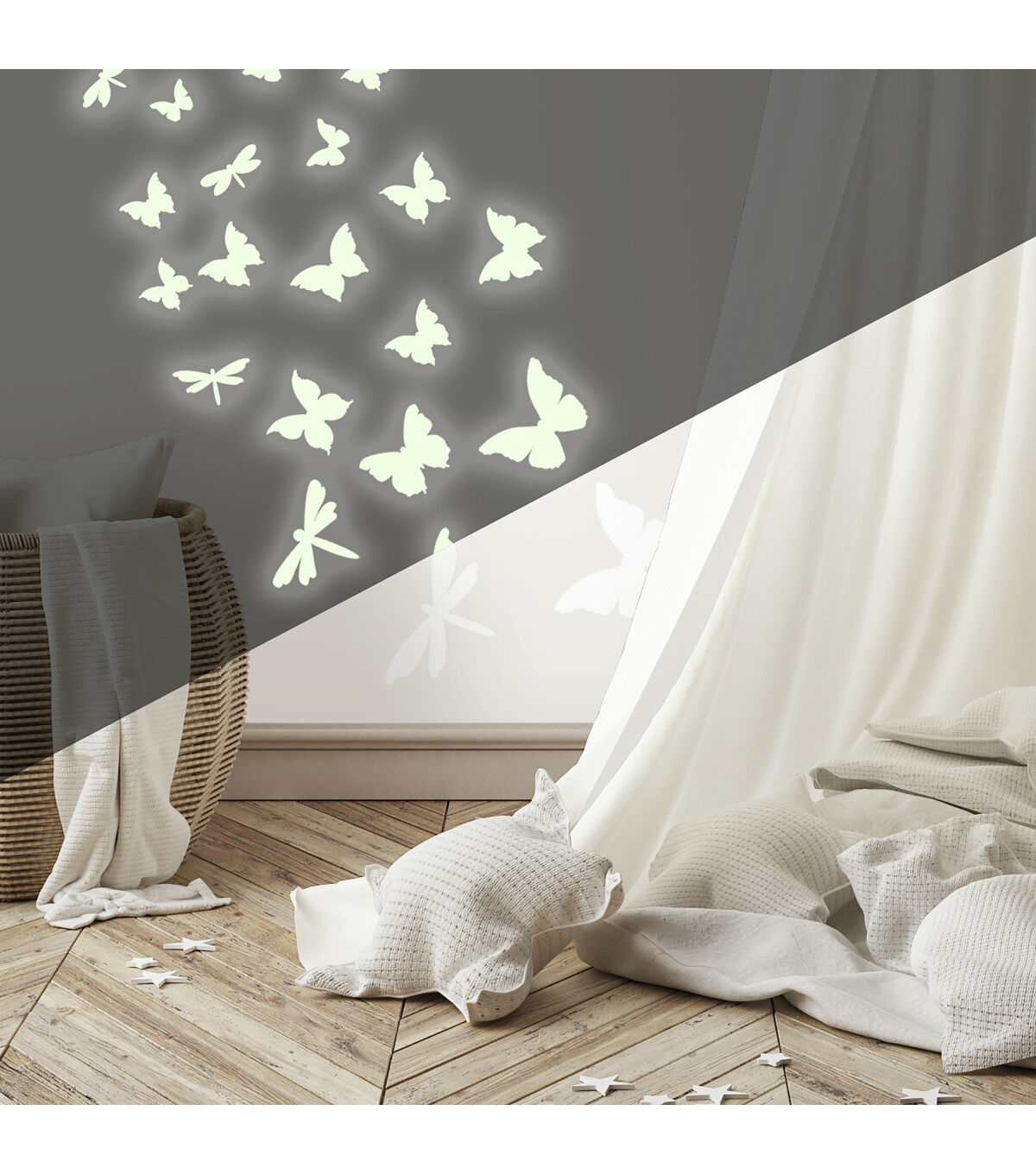 RoomMates Wall Decals Butterflies & Dragonflies