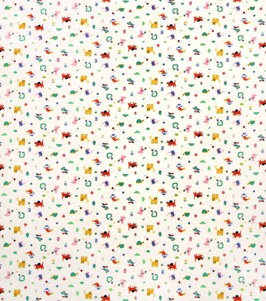 Sporty Animals Super Snuggle Flannel Fabric