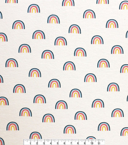 Autumn Rainbow Super Snuggle Flannel Fabric