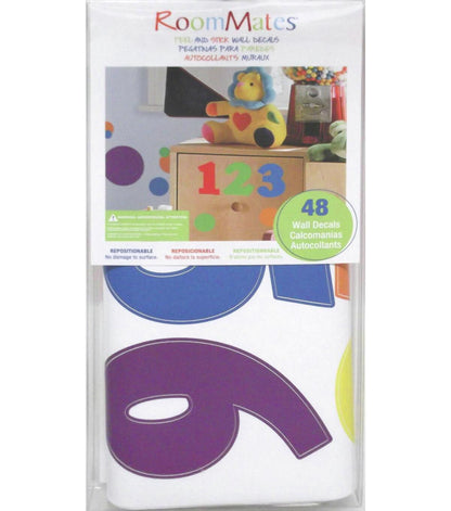 RoomMates Wall Decals Primary Numbers