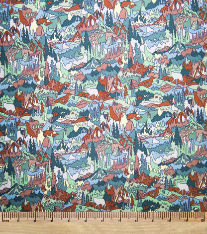 Super Snuggle Packed Wilderness Flannel Fabric