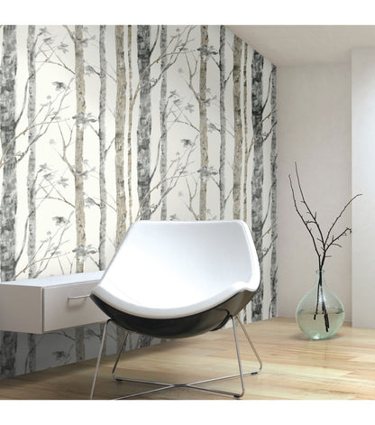 RoomMates Wallpaper Birch Trees