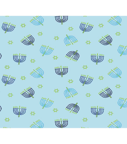 Menorah Super Snuggle Flannel Fabric