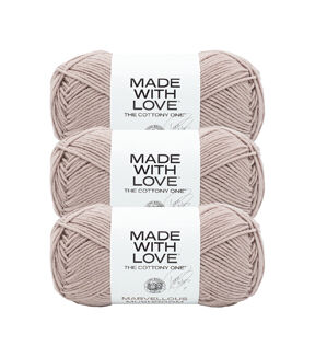 Lion Brand Tom Daley The Cottony One 185yds Worsted Cotton Blend Yarn