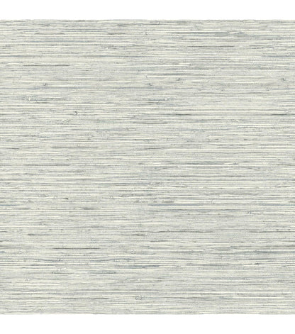RoomMates Faux Grasscloth Peelable Wallpaper Grey