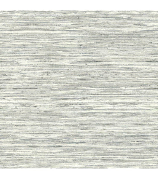 RoomMates Faux Grasscloth Peelable Wallpaper Grey
