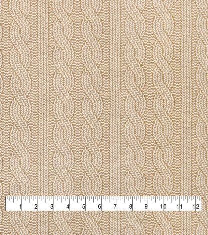 Knit Cream 108 Wide Flannel Fabric