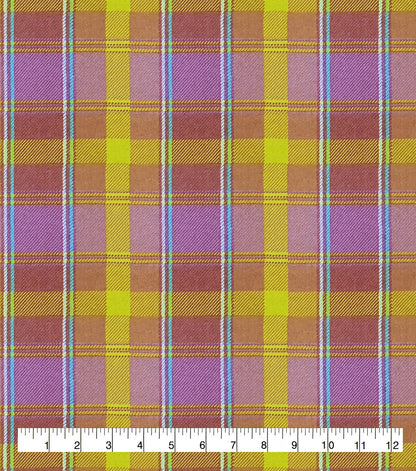 Bright Plaid Super Snuggle Flannel Fabric