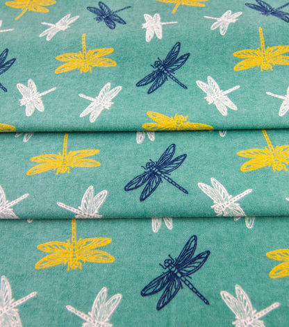 Dragonfly Super Snuggle Flannel Fabric
